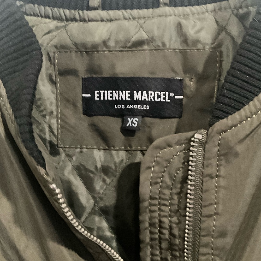 Etienne Marcel Olive Green Jacket Xs